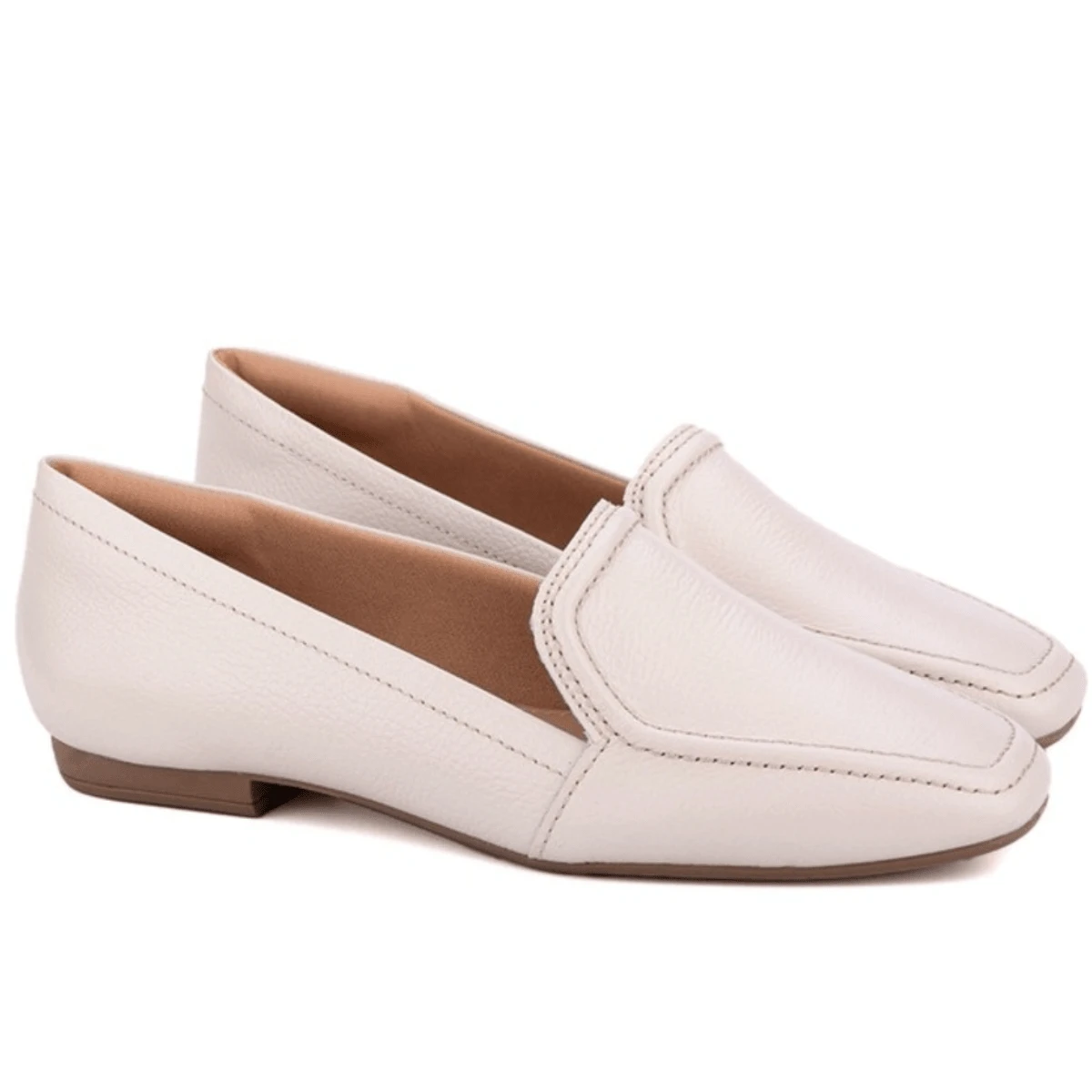 Comfortable Sneaker Fashion Modern Classic Women's Moccasin Elegant Luxury - 米色 - 查看 1