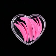 10Pcs Reusable Eyelash Curling Pad Kit Silicone Lash Lifting Pad Lamination Pad Eyelash Perm Rods 3D Eyelashes Extension Curler Pad Purming Tool - Multicolor - View 9