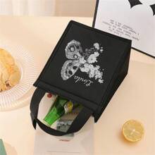 New Lunch Bag, Customized Lunch Bag (Photos, Scenery, Illustrations, Name), Can Be Customized According To Your Unique Design, Travel, Office, School, Picnic, Portable High-Capacity Lunch Bag Insulation, The Best Choice For Gifts Shop Back To School - Multicolor - View 3