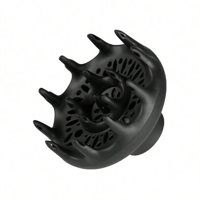 1个适用于卷发和自然波浪发的空气扩散器配件，仅适用于直径为4.36厘米-4.65厘米的圆形出风口吹风机，黑色，美发工具，美发产品及配件，适用于理发店、美容院、旅行必备品、返校季、旅行度假必备品、女士美发配件、后梳、理发配件、吹风机、头发、理发师、美发工具、美发产品、美发配件、边缘梳、造型梳、理发配件、旅行、吹风机、美发用品、发胶、美发配件、卷发产品、美发设备、配件、剪发剪刀、圣诞节、理发店、理发配件、美发配件、美发、吹风机、头发、配件、美发产品、美发工具、美发用品、护发、卷发梳、理发师、理发配件、美发设备、旅行必备用品、发型、美发、头发、旅行、美发产品、美发工具、美发用品、理发师、理发配件、理发店、美发设备