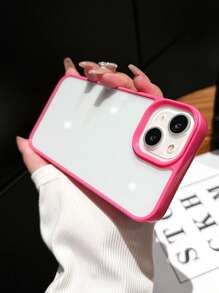 极简透明亚克力手机壳，兼容 17 Pro Max/17 Pro/17/17 Air/16 Pro Max/16/16 Pro/16 Plus/15/15 Pro Max/15 Pro/15 Plus/11/12/13/14 Pro Max/XS/XR/11 Pro/11 Pro Max/12 Pro/12 Pro Max/13 Pro/13 Pro Max/7 Plus/14 Pro/14 Pro Max/14 Plus/7 Plus/8 Plus/8/SE2/16E - 玫紅色 - 查看 7