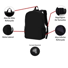 Kids Backpacks - màu đen - Xem 5