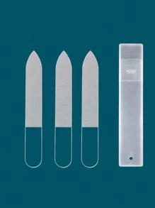 Nail File Glass Nail Buffer Crystal Nano Nail File And Cuticle Trimmer Double Sided Manicure Pedicure Tools Nail Kit For Women Men Acrylic Natural Nail