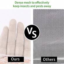 1PC White Mesh Food Cover For Picnic, Collapsible Dish Cover, Pop Up Fine Fly Net For Fruit,Dustproof Tablecloth For Picnic, Bbq, Party,Camping Collapsible Screen Umbrella Food Tent For Outdoor Picnic Party BBQ - Multicolor - View 9