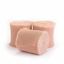 1 Roll 5m Chiffon Ribbon For Wedding Bouquet Floral Arrangement, Gift Wrapping, Bowknot Decoration Diy Gift Wrapping, Back To School Valentine Day - multicolor - View 13