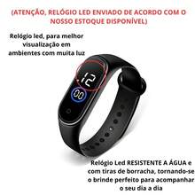 Basic Men's Dress Shoes Kit Comfort Orthopedic Soft Elegant Casual + Watch And Sock - 咖啡棕 - 查看 3