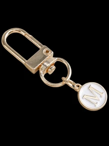 HAILIAN A Bag Pendant Designed Based On English Letters, With A Fashionable And Simple Style, Suitable For Halloween Costume Matching, Suitable For College Students And Elementary School Students Bag Pendant, Car Keychain, Birthday, Holiday, Back To School Season, Halloween Small Gifts