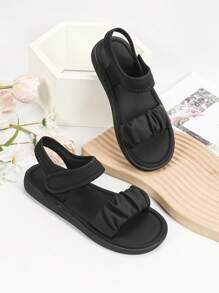 Women's Flat Sandals Thin Strap Beach Shoes Minimalist Fashion Flats Comfort Slides Bohemian Soft Slippers
