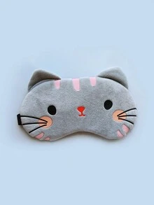 2 chiếc Mặt nạ mắt ngủ dễ thương Hoạt hình Động vật ngộ nghĩnh Mèo Mặt nạ ngủ Mềm nhẹ Ngủ đêm Mặt nạ mắt Mặt nạ mắt mèo - Nhiều màu - Xem 7