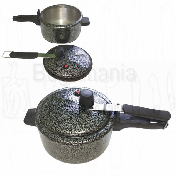 Panela de Pressão Pequena 2,5 litros - 2,5l - 2,5litros Craqueada