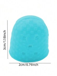 5pcs/Set Thickened Universal Fingertips Guards Silicone Guitar String Finger Protectors Wear-Resistant Non-Slip Thimble Finger Pads - Multicolor - View 8