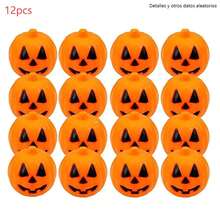 12/24/36/48 piezas Contenedores con forma de calabaza, caja de dulces de plástico a granel con forma de calabaza, mini calabazas, cajas de dulces con forma de calabaza, cajas de regalo de dulces para fiestas (Detalles y otros aleatorios) - Multicolor - Ver 10