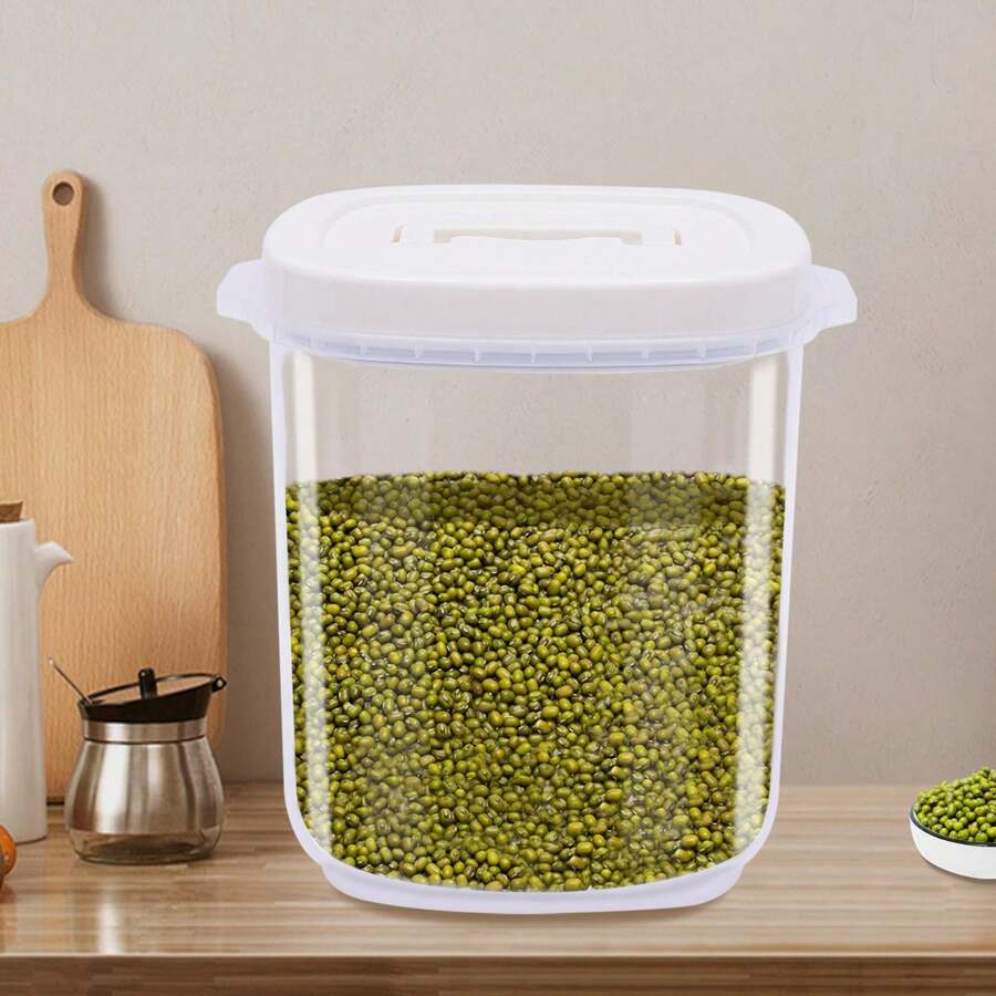 Sealed Rice Bucket Storage Bucket 20 Lb Rice Dispenser Plastic Grain ...