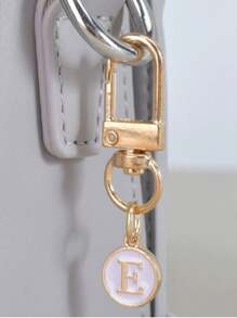 HAILIAN A Bag Pendant Designed Based On English Letters, With A Fashionable And Simple Style, Suitable For Halloween Costume Matching, Suitable For College Students And Elementary School Students Bag Pendant, Car Keychain, Birthday, Holiday, Back To School Season, Halloween Small Gifts