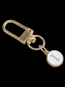 HAILIAN A Bag Pendant Designed Based On English Letters, With A Fashionable And Simple Style, Suitable For Halloween Costume Matching, Suitable For College Students And Elementary School Students Bag Pendant, Car Keychain, Birthday, Holiday, Back To School Season, Halloween Small Gifts