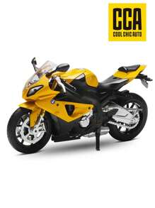 1:12 Scale BMW S1000 Alloy Motorcycle Model, Collectible Metal Toy Replica, Decor & Gift For Motorcycle Enthusiasts