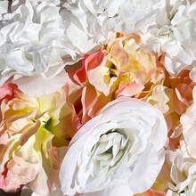 5 tấm hoa nhân tạo treo tường bằng hoa lụa trang trí địa điểm tổ chức tiệc cưới để trang trí phông nền chụp ảnh cưới, trở lại trường, ngày đầu tiên đi học - Bụi hồng - Xem 8