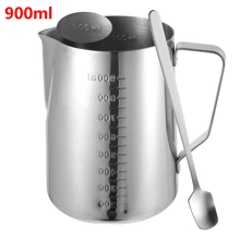 900ml 蜡烛蜡熔化锅高勺 - 不锈钢蜡烛制作锅和勺 - 蜡烛制作用品用蜡烛蜡熔化器 - 熔蜡用蜡烛熔化锅 - 蜡烛浇注罐 - 銀色 - 查看 8