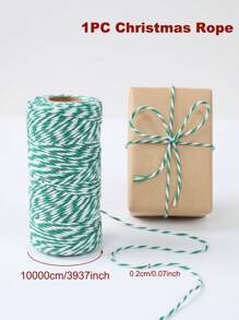 1 cuộn dây thừng gói hộp quà Giáng sinh tự làm dài 85m/100m, dùng cho tiệc sinh nhật, ngày lễ, đám cưới, Giáng sinh, năm mới, dây đóng gói quà tặng, trang trí treo cây thông Noel, dây treo thẻ, dây trang trí đa năng cho mọi hoạt động, dây thừng dệt thủ công tự làm, dây đóng gói quà tặng năm mới - dây đóng gói - Xem 14