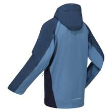 Regatta Mens Raddick Waterproof Jacket (Stellar/Blue Wing) - Stellar/Blue Wing - View 4