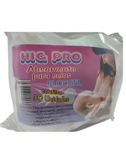 Absorvente De Seios Higpro - 30 Unidades Suave Macio