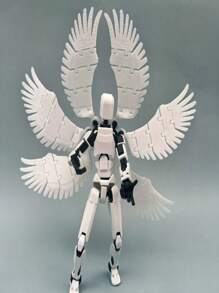 CobidBox Titan 13 Action Figure,Assembly Completed Dummy 13 Action Figure Lucky 13 Action Figure T13 Action Figure 3D Printed Multi-Jointed Movable, Nova 13 Action Figure Toy Red - 13 Random Colors - View 5