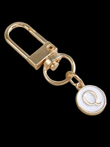 HAILIAN A Bag Pendant Designed Based On English Letters, With A Fashionable And Simple Style, Suitable For Halloween Costume Matching, Suitable For College Students And Elementary School Students Bag Pendant, Car Keychain, Birthday, Holiday, Back To School Season, Halloween Small Gifts