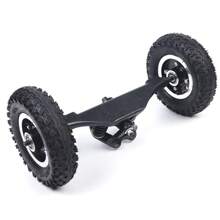 YUNRUX 8 Inch Skate Wheel, Skateboard Truck Combo Set, With Wheel Stand, Combo Skateboard Wheels, Pulley For Offroad Electric Truck, Mountain Board Longboard - Black - View 5