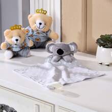 MeF Mae e Filho Baby Swaddling Blankets - Light Grey - View 1