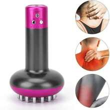 6 档电动经络刷按摩器、放松和按摩工具 - 彩色 - 查看 2