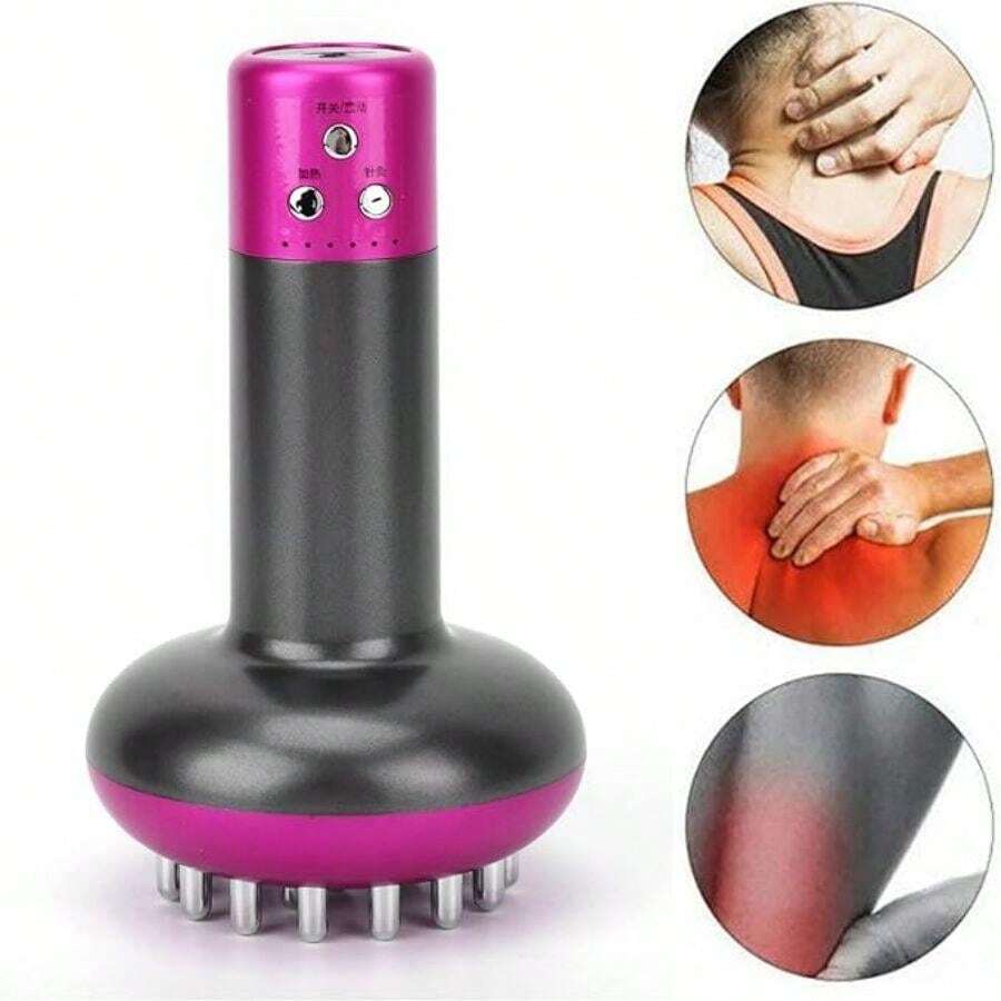 6 档电动经络刷按摩器、放松和按摩工具