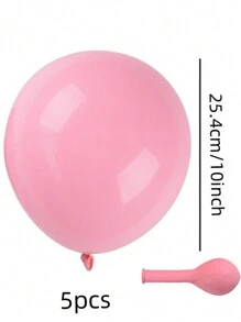 kumozawa 13 piezas de 16 pulgadas de globos de cumpleaños en tonos pastel, 5 piezas de 10 pulgadas de globos de látex rosa pastel, Navidad - Multicolor - Ver 9
