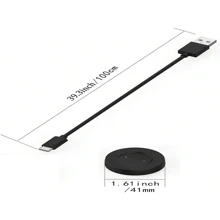 Tersely USB Charger  Fast Charging Cable Dock Compatible With Huawei Watch GT2/GT 2E/ECG, For Honor Watch Magic2 GS Pro Smart Watch Accessories