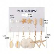 12 Stücke Türkis Muschel Armband, Strand Reise Surfen Zubehör für Männer Frauen