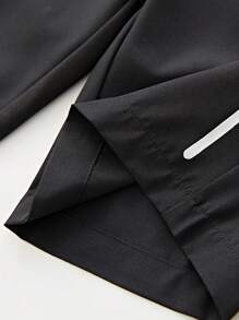 2pcs/Set Boys & Teens Minimalist Loose Outdoor Sports Solid Color Pocket Shorts For Back To School, Spring & Summer