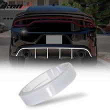 Universal 1.5CMx5M High Visiblity Reflective Stickers Car Motorcycle Bike Safety Red Warning Tape 3M Reflective Stickers Pinstriping Decoration Decals Adhesive Scotchlite Car Accessories, A Safety-Conscious Valentine Gift - White - View 1