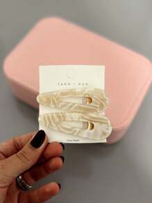 KIT 2 BLOGGER CLIP CLIPS BohoCasualCuteelegantPartyBohemianRockStreet StyleFantasy - Blanco - Ver 2