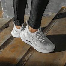 Women's Walking Shoes Gym Running Crossfit Running Orthopedic - trắng - Xem 4