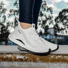 Women's Walking Shoes Gym Running Crossfit Running Orthopedic - trắng - Xem 1