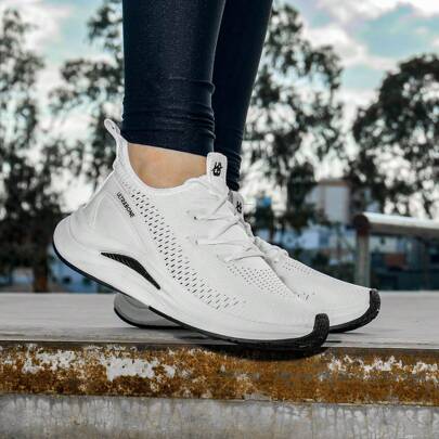 Tênis Feminino Caminhada Academia Corrida Crossfit Running Ortopédico