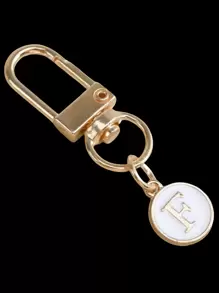 HAILIAN A Bag Pendant Designed Based On English Letters, With A Fashionable And Simple Style, Suitable For Halloween Costume Matching, Suitable For College Students And Elementary School Students Bag Pendant, Car Keychain, Birthday, Holiday, Back To School Season, Halloween Small Gifts