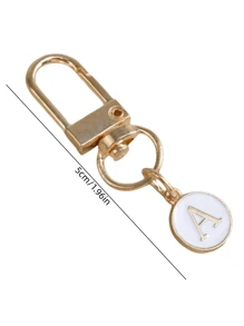 HAILIAN A Bag Pendant Designed Based On English Letters, With A Fashionable And Simple Style, Suitable For Halloween Costume Matching, Suitable For College Students And Elementary School Students Bag Pendant, Car Keychain, Birthday, Holiday, Back To School Season, Halloween Small Gifts