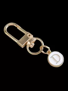 HAILIAN A Bag Pendant Designed Based On English Letters, With A Fashionable And Simple Style, Suitable For Halloween Costume Matching, Suitable For College Students And Elementary School Students Bag Pendant, Car Keychain, Birthday, Holiday, Back To School Season, Halloween Small Gifts