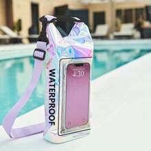 Geantă crossbody impermeabilă nouă de 67,63 oz cu buzunar pentru telefon - Colorată, PVC pentru agrement în aer liber și înot. 1 geantă de depozitare portabilă impermeabilă de 67,63 oz, husă pentru telefon mobil - Accesorii pentru navigație și caiac - Articole esențiale pentru camping, înot, plajă, pescuit, rafting, călătorii. Geantă impermeabilă portabilă pentru exterior, geantă impermeabilă pliabilă pentru telefon mobil cu ecran tactil de 67,63 oz, articole esențiale pentru înot, pescuit, rafting, călătorii. Geantă uscată marină impermeabilă IPX6, 67,63 oz - Geantă de depozitare pentru telefon mobil - Accesorii pentru navigație și caiac - Articole esențiale pentru camping, înot, plajă, pescuit, rafting, călătorii. Geantă impermeabilă portabilă pentru exterior, geantă impermeabilă pliabilă pentru telefon mobil cu ecran tactil de 67,63 oz, articole esențiale pentru înot, pescuit, rafting, portofel de călătorie pentru vacanța de vară, vacanță, piscină.