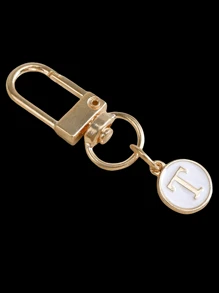 HAILIAN A Bag Pendant Designed Based On English Letters, With A Fashionable And Simple Style, Suitable For Halloween Costume Matching, Suitable For College Students And Elementary School Students Bag Pendant, Car Keychain, Birthday, Holiday, Back To School Season, Halloween Small Gifts