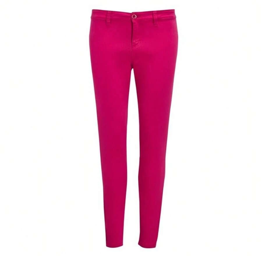 SOLS Womens/Ladies Jules Chino Trousers (Sunset Pink) - Sunset Pink - View 1