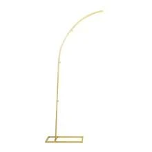 ZhdnBhnos ZhdnBhnos LINSIE Metal Arch Backdrop Stand, 6.56FT Wedding Arch Ballon Stand With 2 (1.97FT) Square Frame Stand Sets For Birthday Party Graduation Ceremony Baby Shower Decoration (Gold) Ballon Arch Stand And 2 Wedding Flower Stands, Arch Backdrop Stand For Parties The Best Gift/Present For Family&Friends Happy Christmas