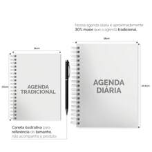 Daily Agenda Plus 2025 Hard Cover Little Bear Black - 黑與白 - 查看 3