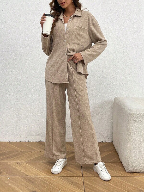 Women 2 Pieces Pants Set