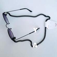 MEDIUM Size Glasses Chain - 黑色 - 查看 2